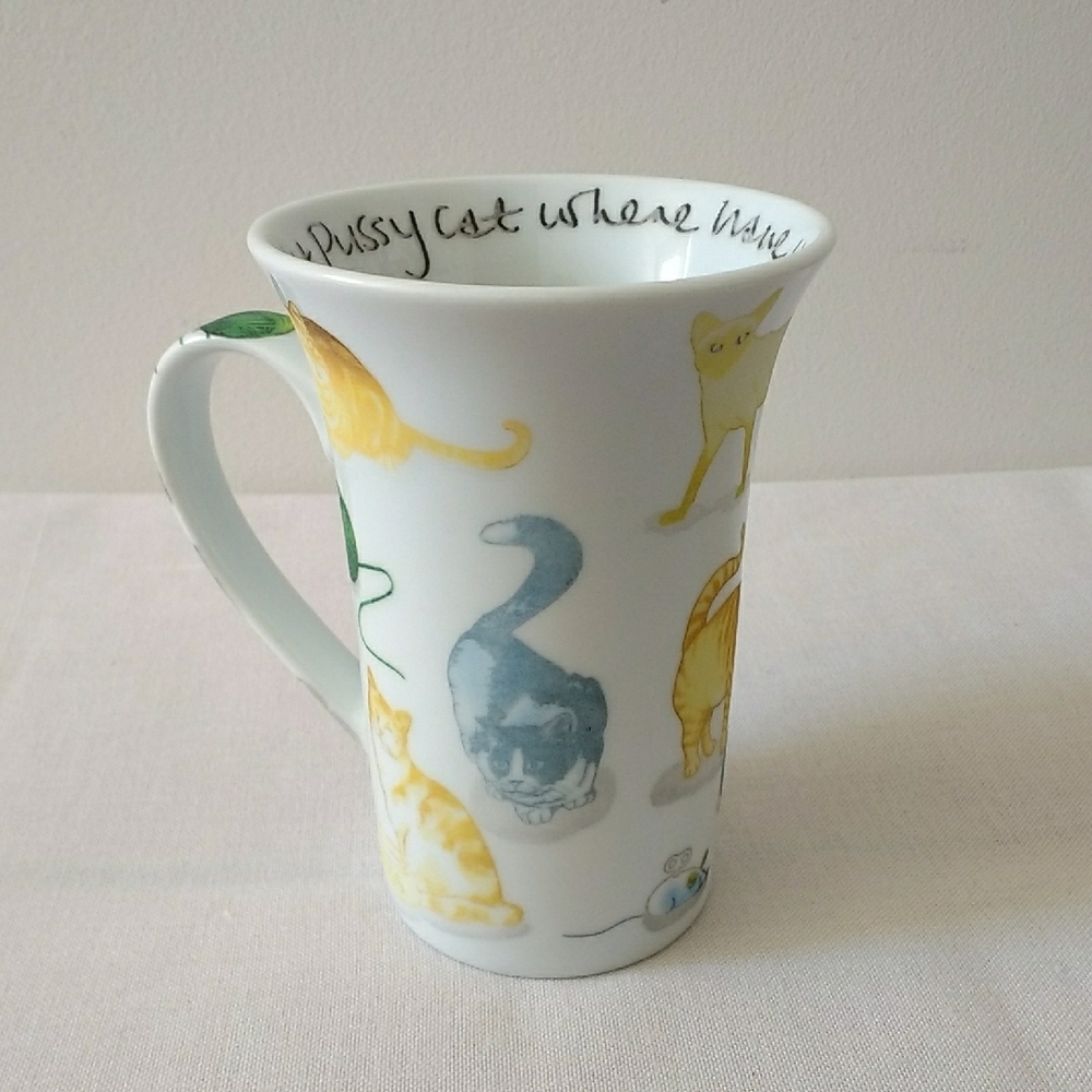 Cat Design Ceramic Mug